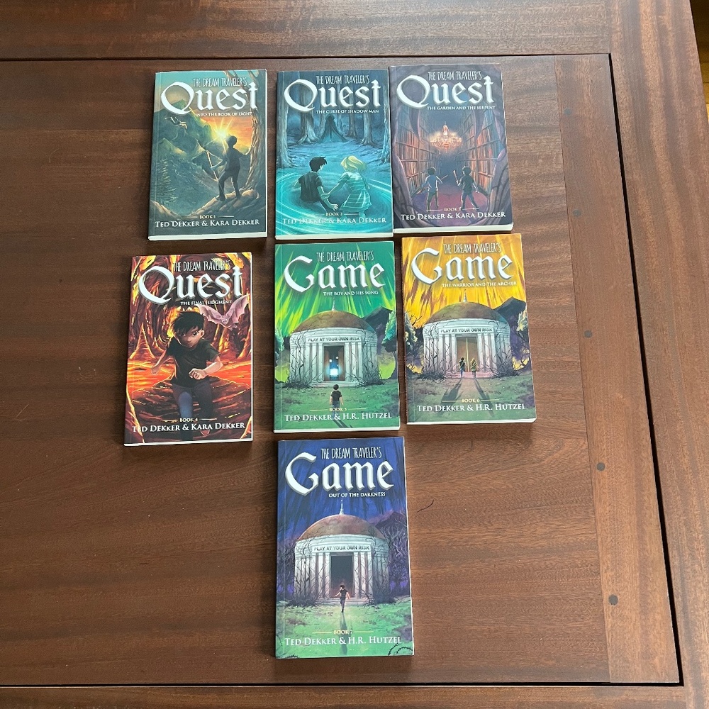 Ted Dekker 7 books The Dream Traveler’s series